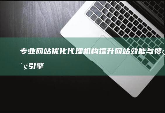 专业网站优化代理机构：提升网站效能与搜索引擎排名